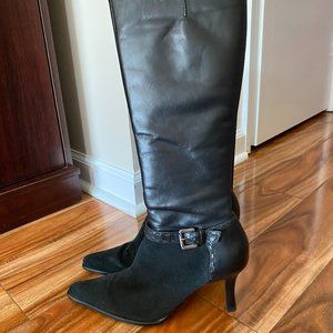 Black boots